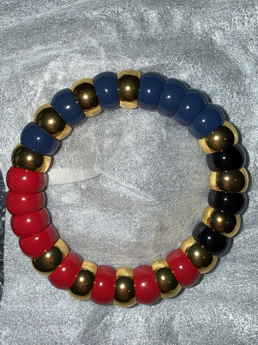 Tuckernuck Claret Beaded Bradley Bracelet